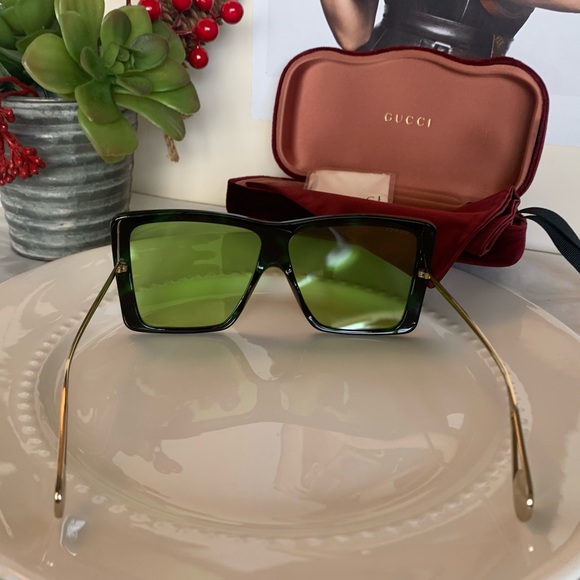 Gucci oversized square sunglasses - Picture 2 of 11